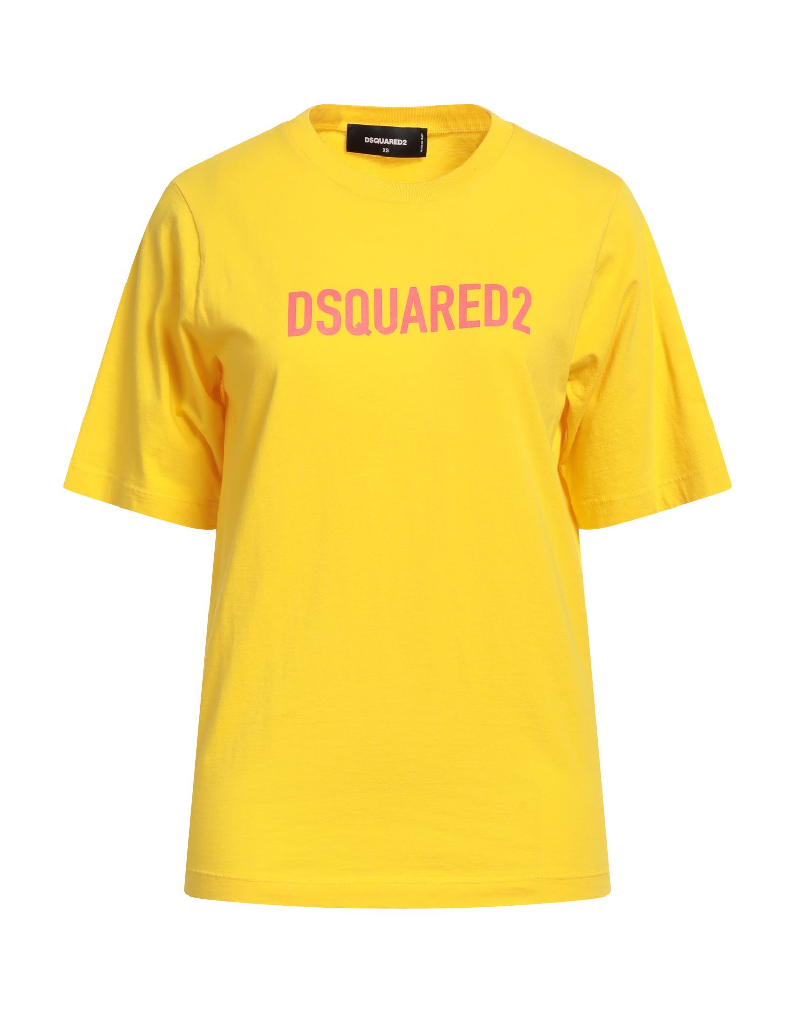 DSQUARED2 T-shirts Damen Gelb DSQUARED2 T-shirts Damen Gelb von DSQUARED2