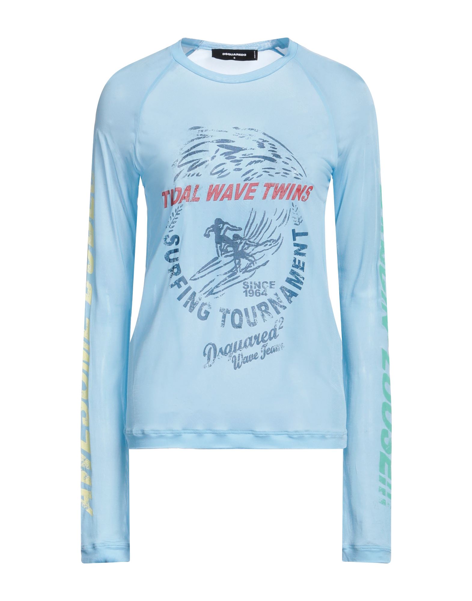 DSQUARED2 T-shirts Damen Himmelblau von DSQUARED2