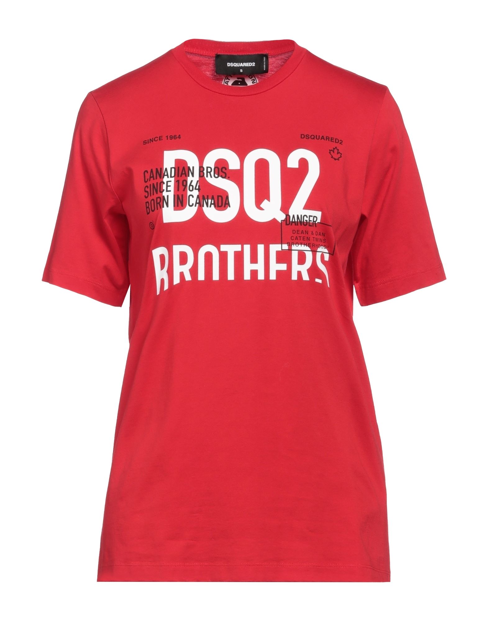 DSQUARED2 T-shirts Damen Rot von DSQUARED2