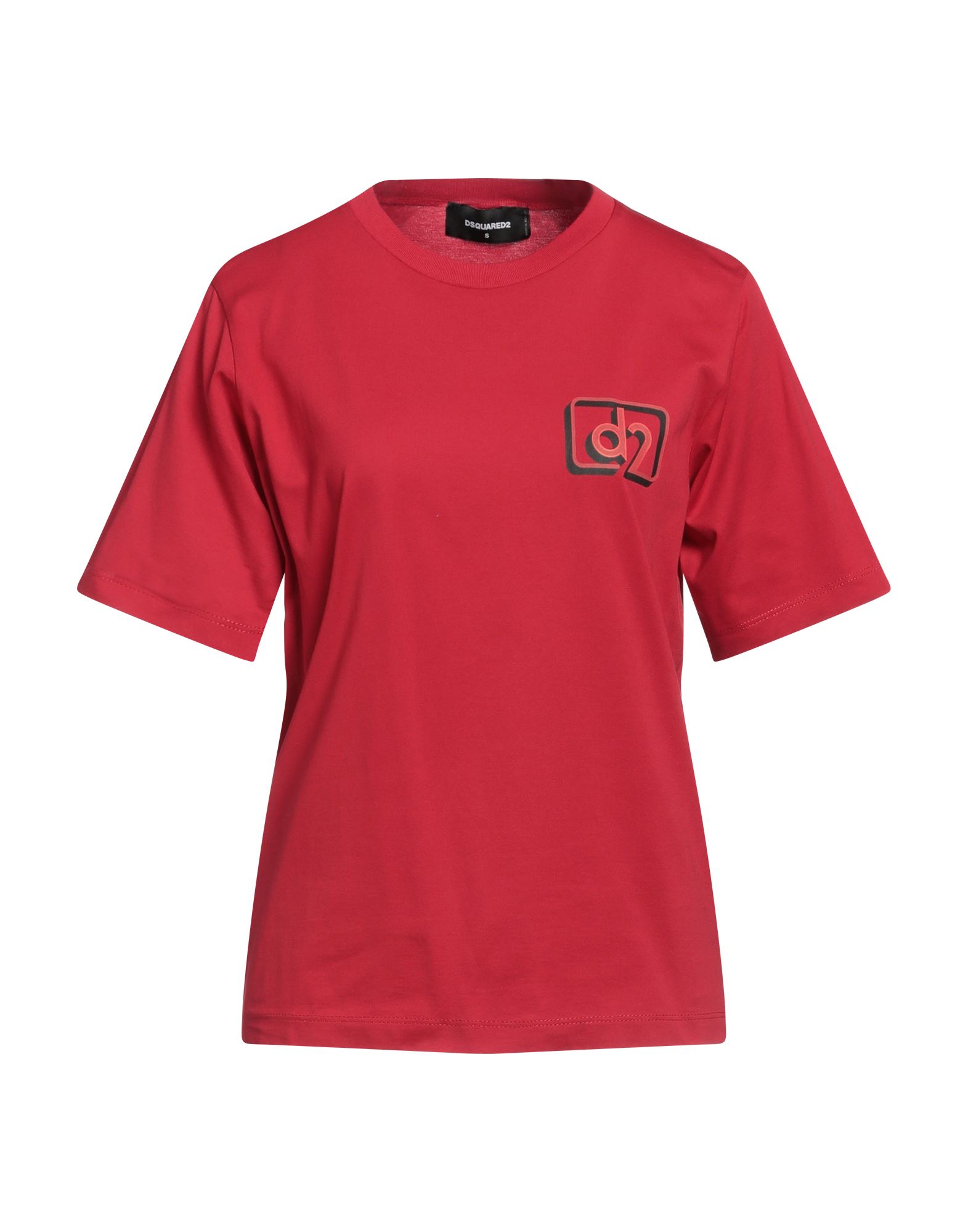 DSQUARED2 T-shirts Damen Rot von DSQUARED2