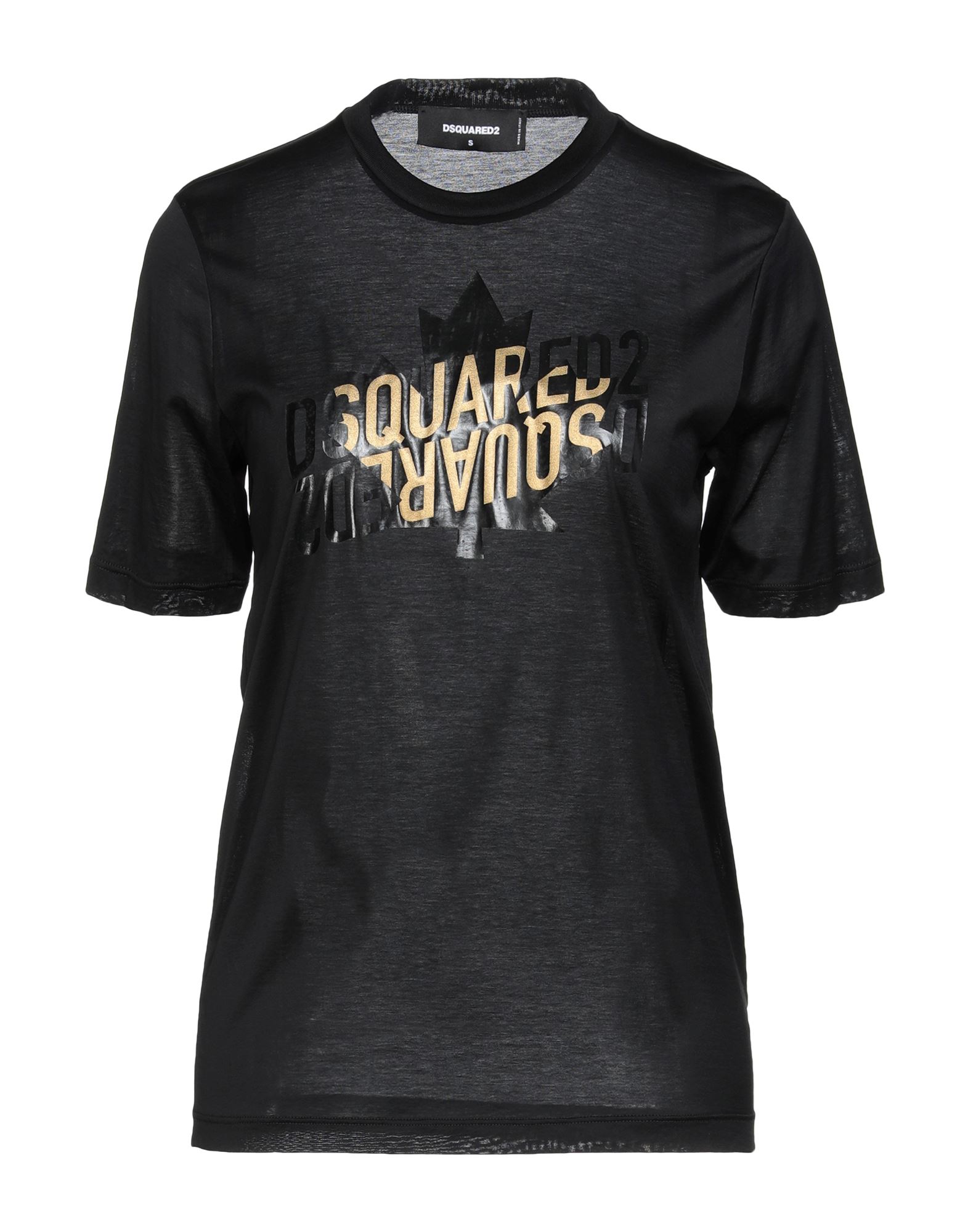 DSQUARED2 T-shirts Damen Schwarz von DSQUARED2