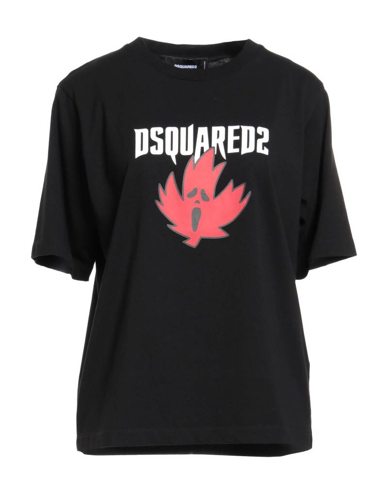 DSQUARED2 T-shirts Damen Schwarz DSQUARED2 T-shirts Damen Schwarz von DSQUARED2