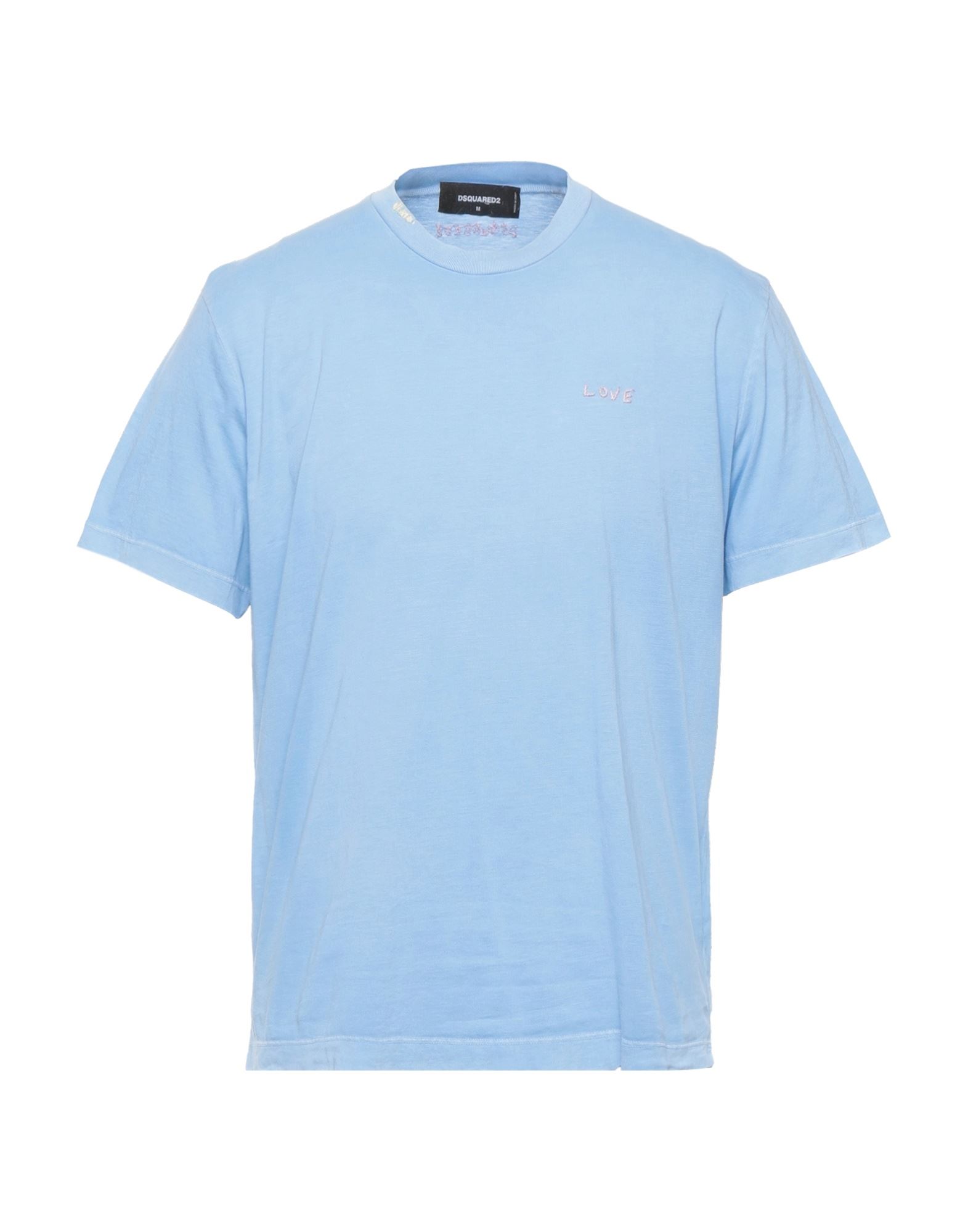 DSQUARED2 T-shirts Herren Azurblau von DSQUARED2