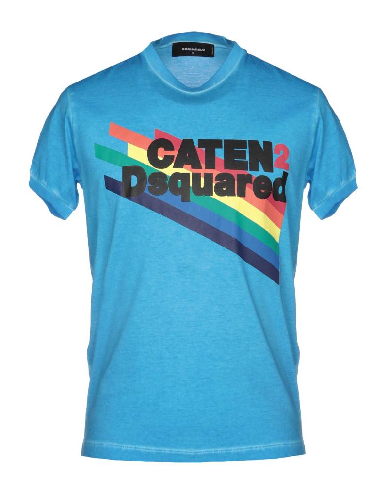 DSQUARED2 T-shirts Herren Azurblau von DSQUARED2