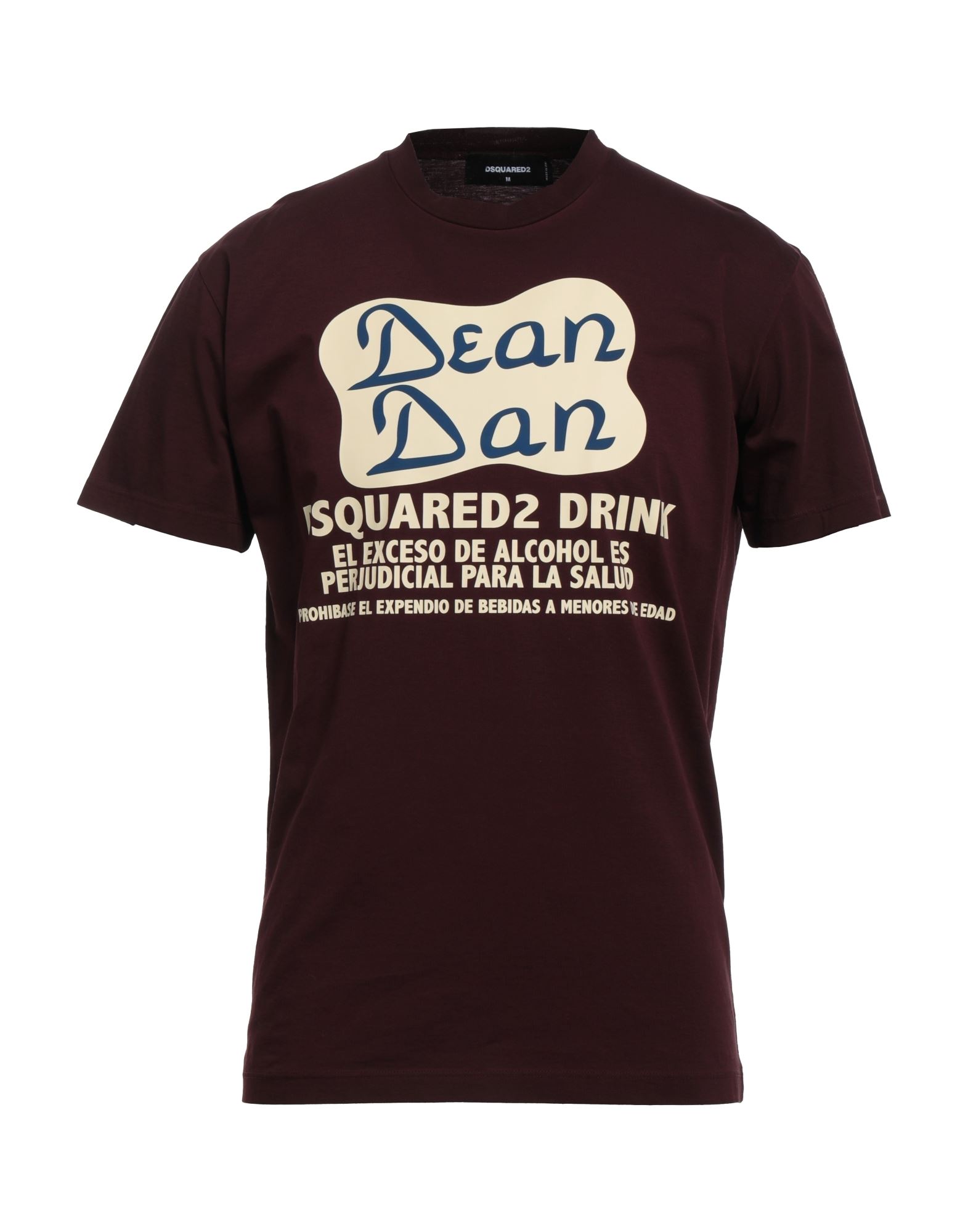 DSQUARED2 T-shirts Herren Bordeaux von DSQUARED2