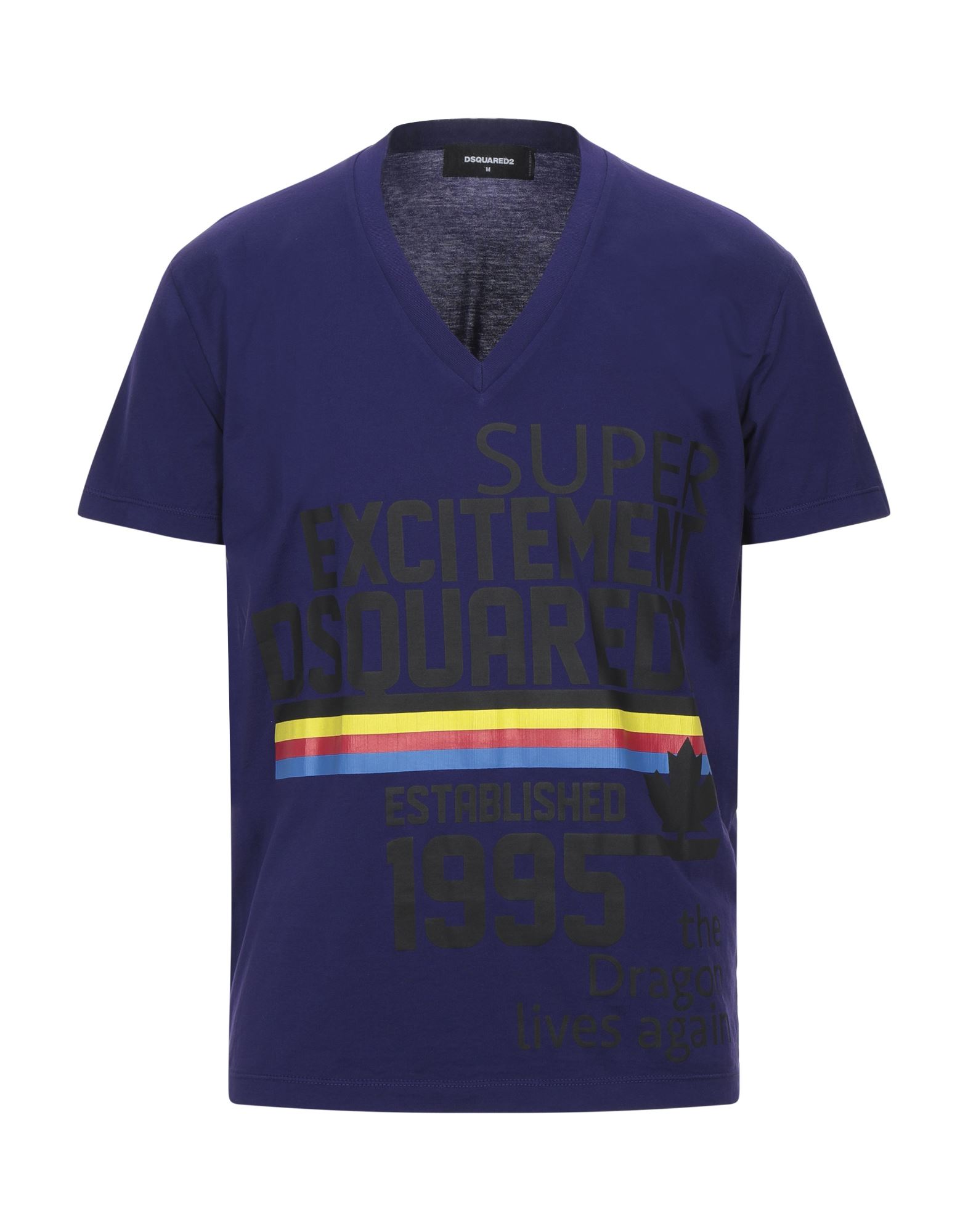 DSQUARED2 T-shirts Herren Dunkelviolett von DSQUARED2