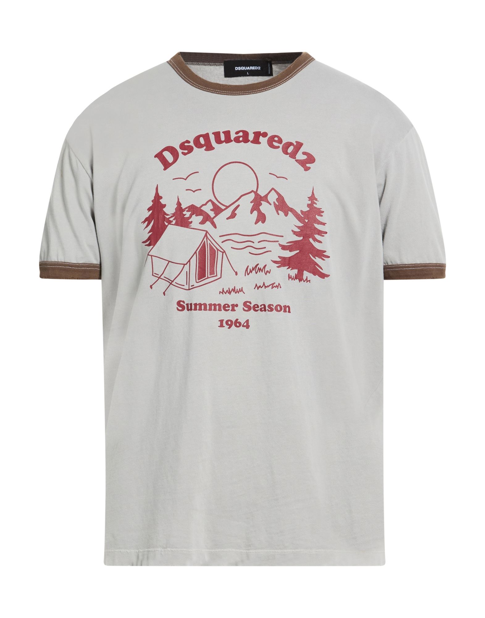 DSQUARED2 T-shirts Herren Grau von DSQUARED2