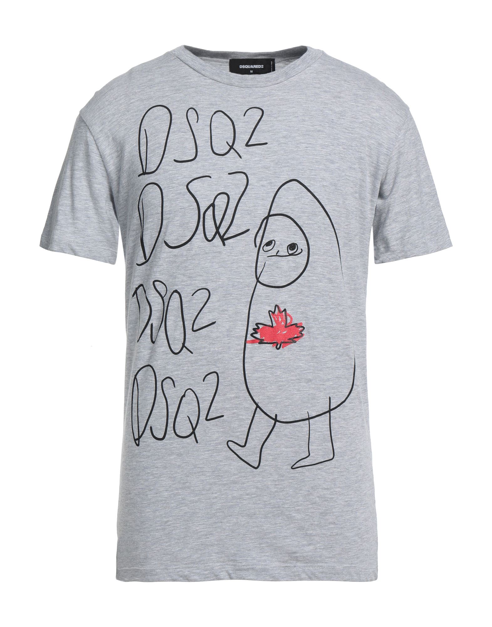 DSQUARED2 T-shirts Herren Grau von DSQUARED2