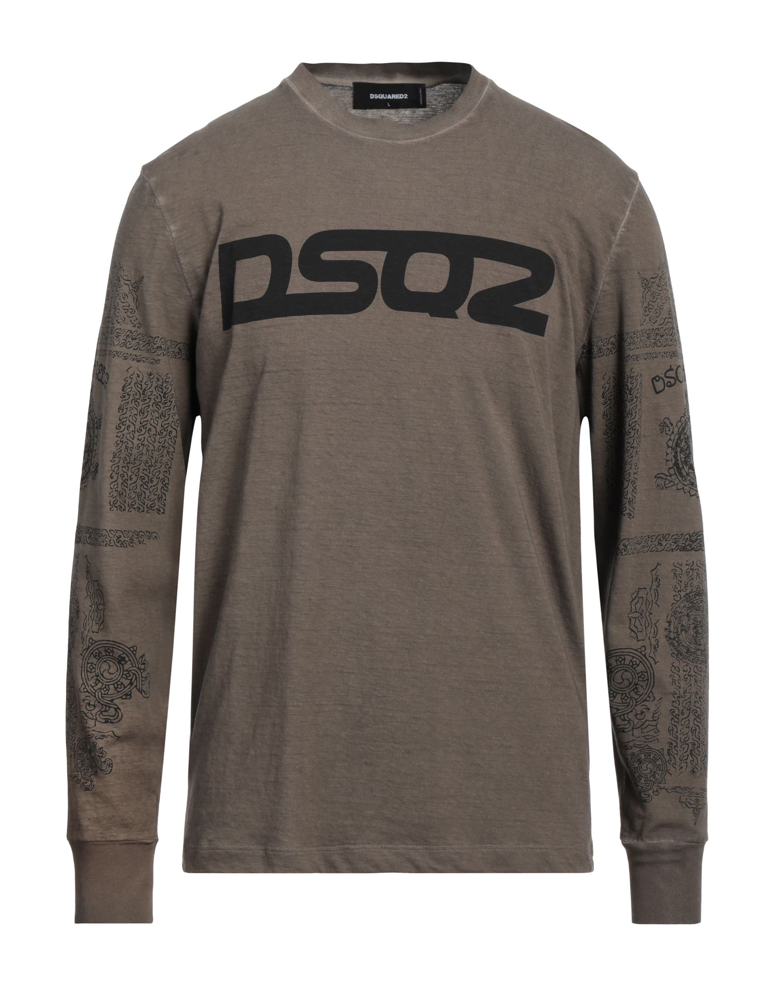 DSQUARED2 T-shirts Herren Khaki von DSQUARED2