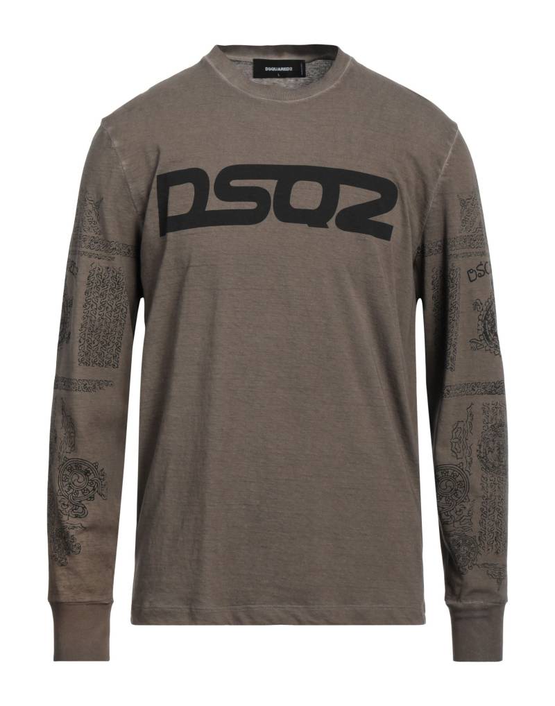 DSQUARED2 T-shirts Herren Khaki von DSQUARED2