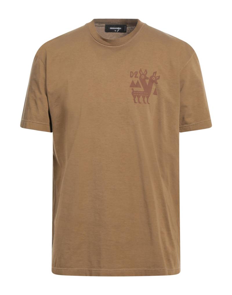 DSQUARED2 T-shirts Herren Khaki von DSQUARED2