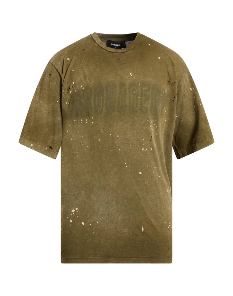 DSQUARED2 T-shirts Herren Militärgrün DSQUARED2 T-shirts Herren Militärgrün von DSQUARED2