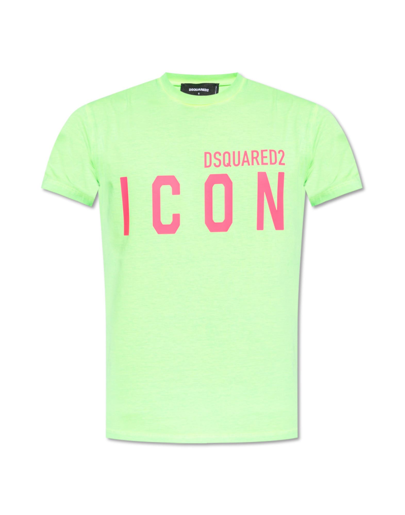 DSQUARED2 T-shirts Herren Neongrün von DSQUARED2