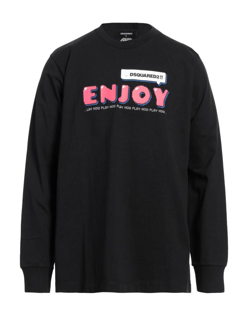 DSQUARED2 T-shirts Herren Schwarz DSQUARED2 T-shirts Herren Schwarz von DSQUARED2