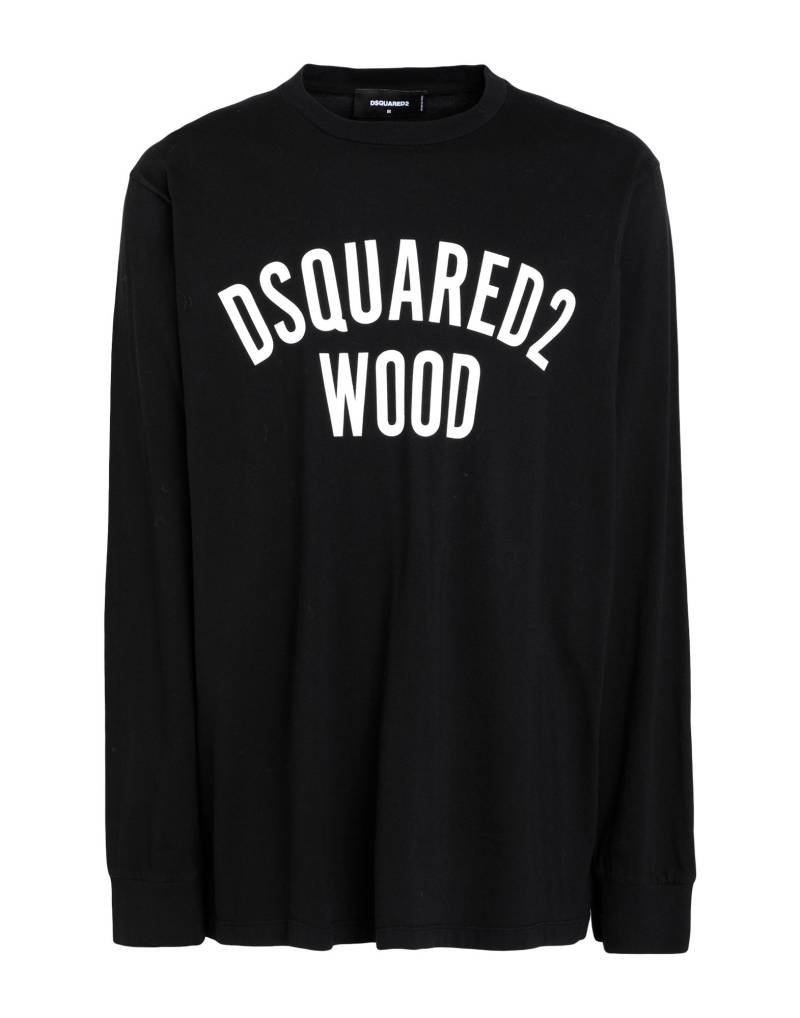 DSQUARED2 T-shirts Herren Schwarz DSQUARED2 T-shirts Herren Schwarz von DSQUARED2