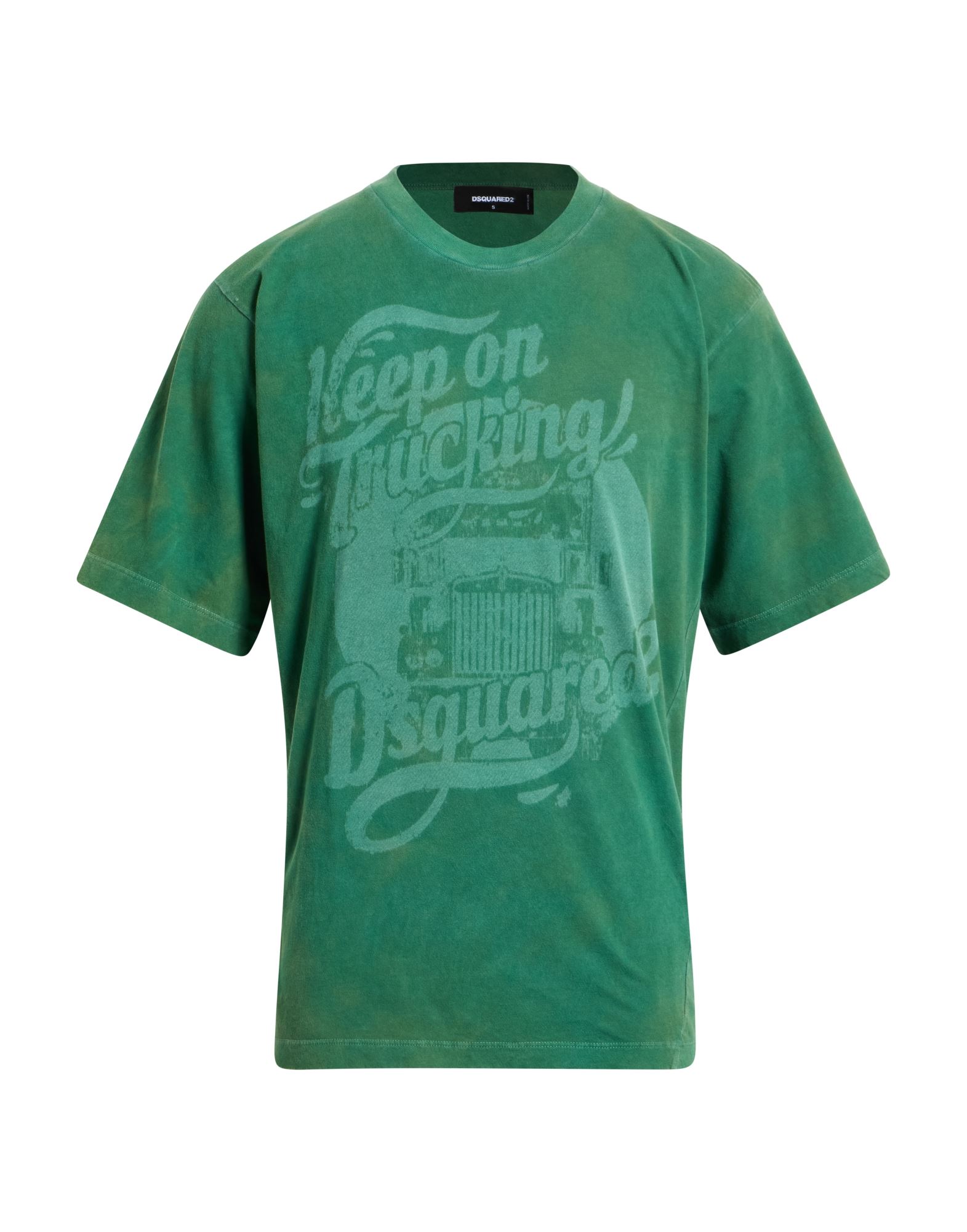 DSQUARED2 T-shirts Herren Smaragdgrün von DSQUARED2