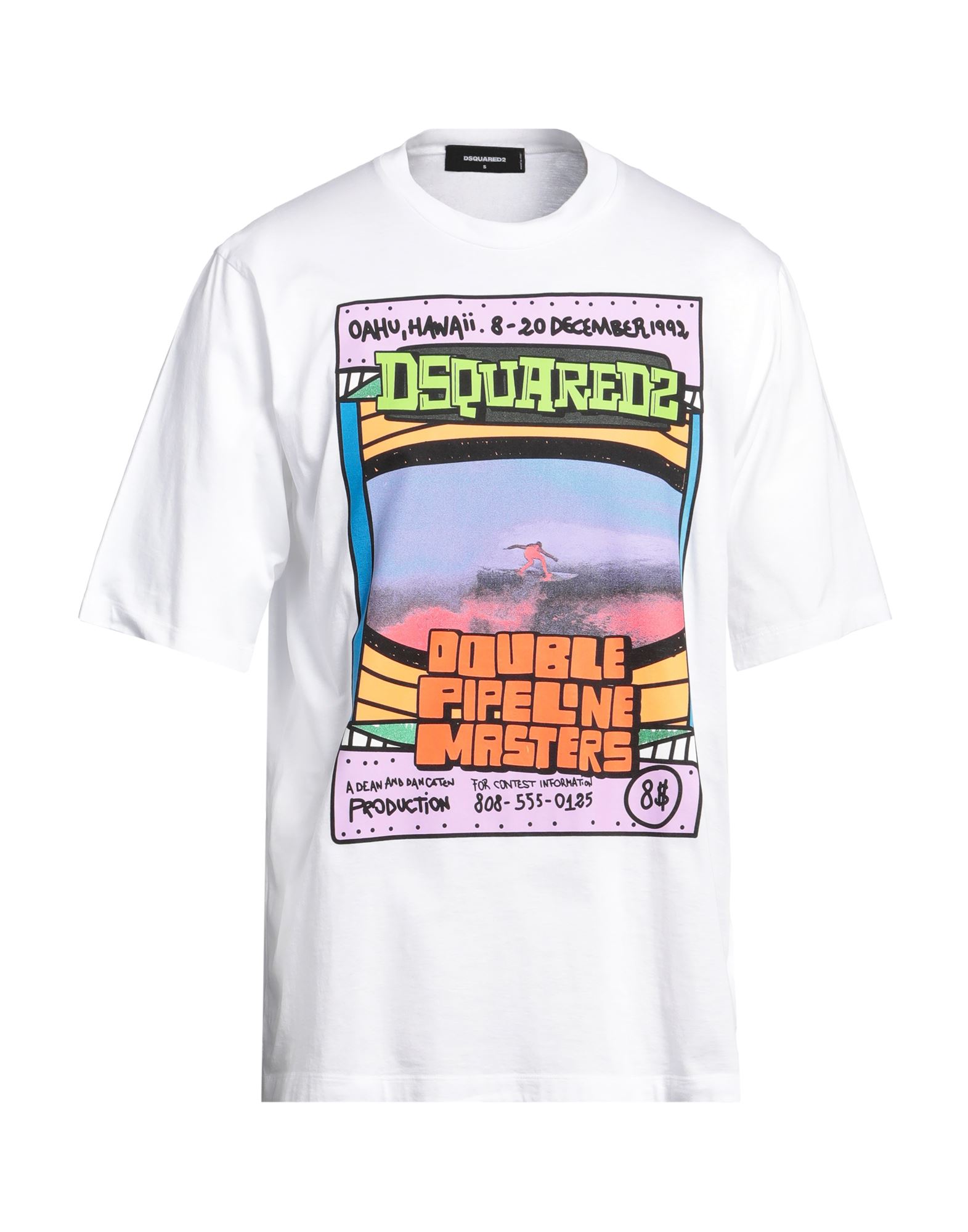 DSQUARED2 T-shirts Herren Weiß von DSQUARED2