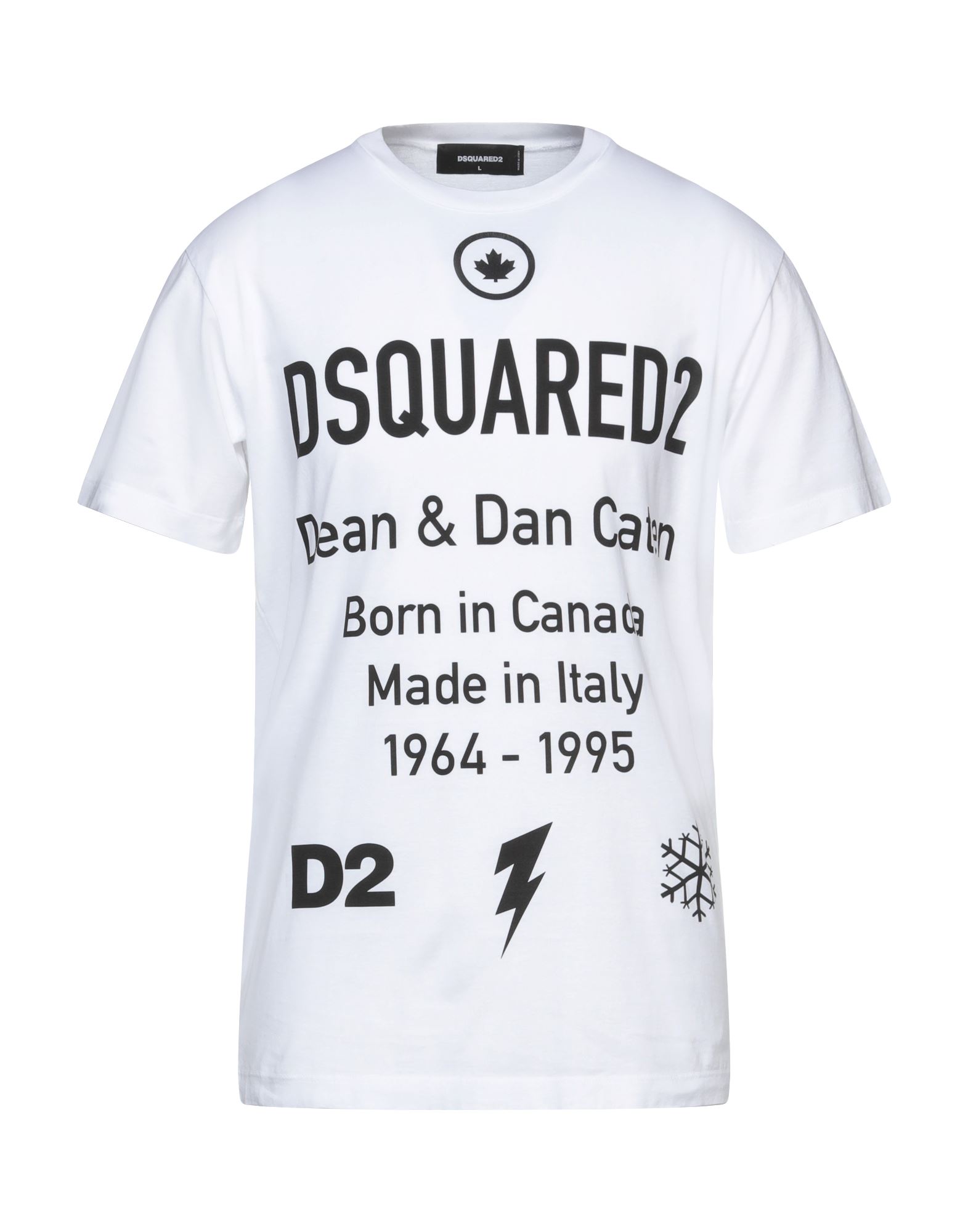 DSQUARED2 T-shirts Herren Weiß von DSQUARED2