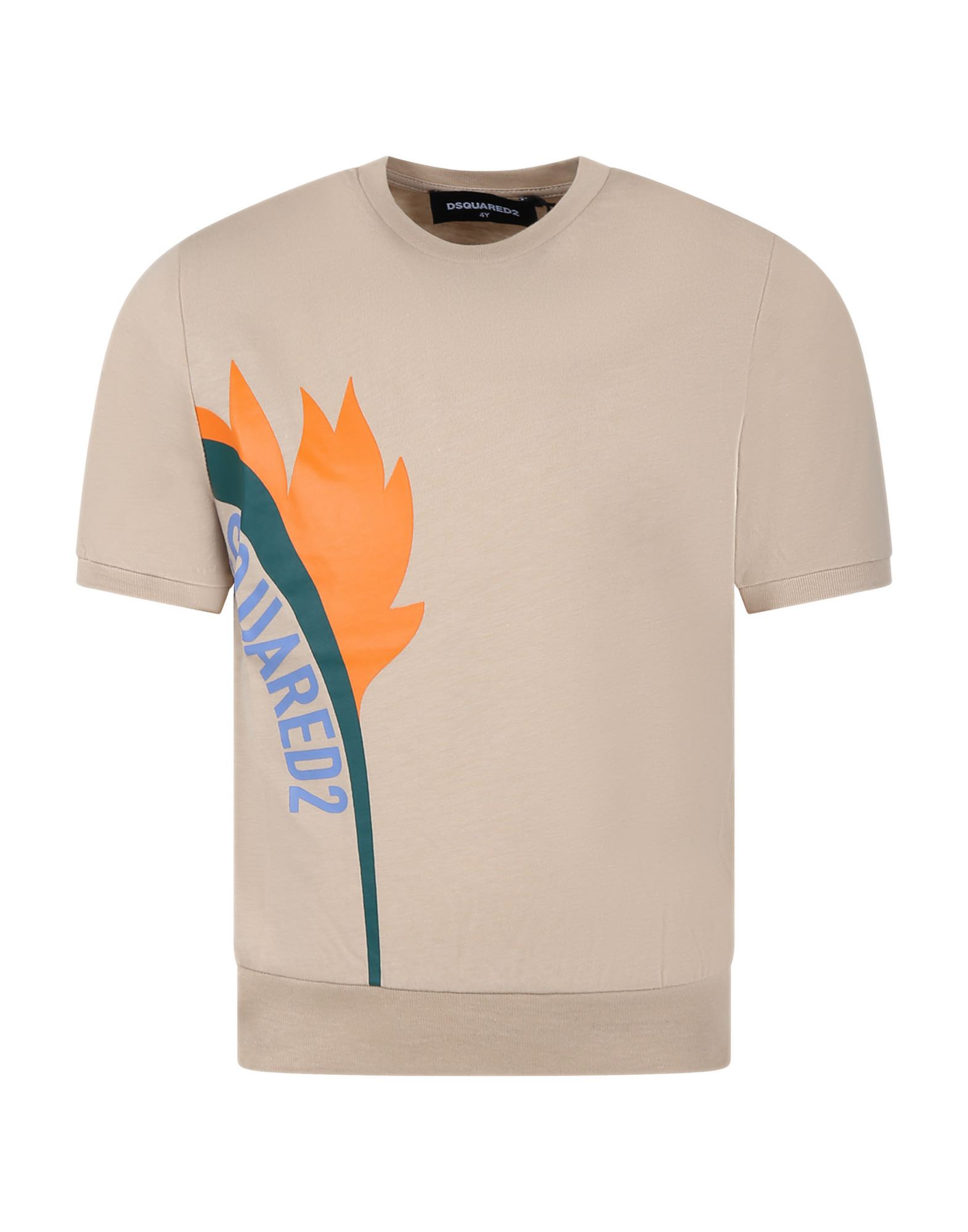 DSQUARED2 T-shirts Kinder Beige von DSQUARED2