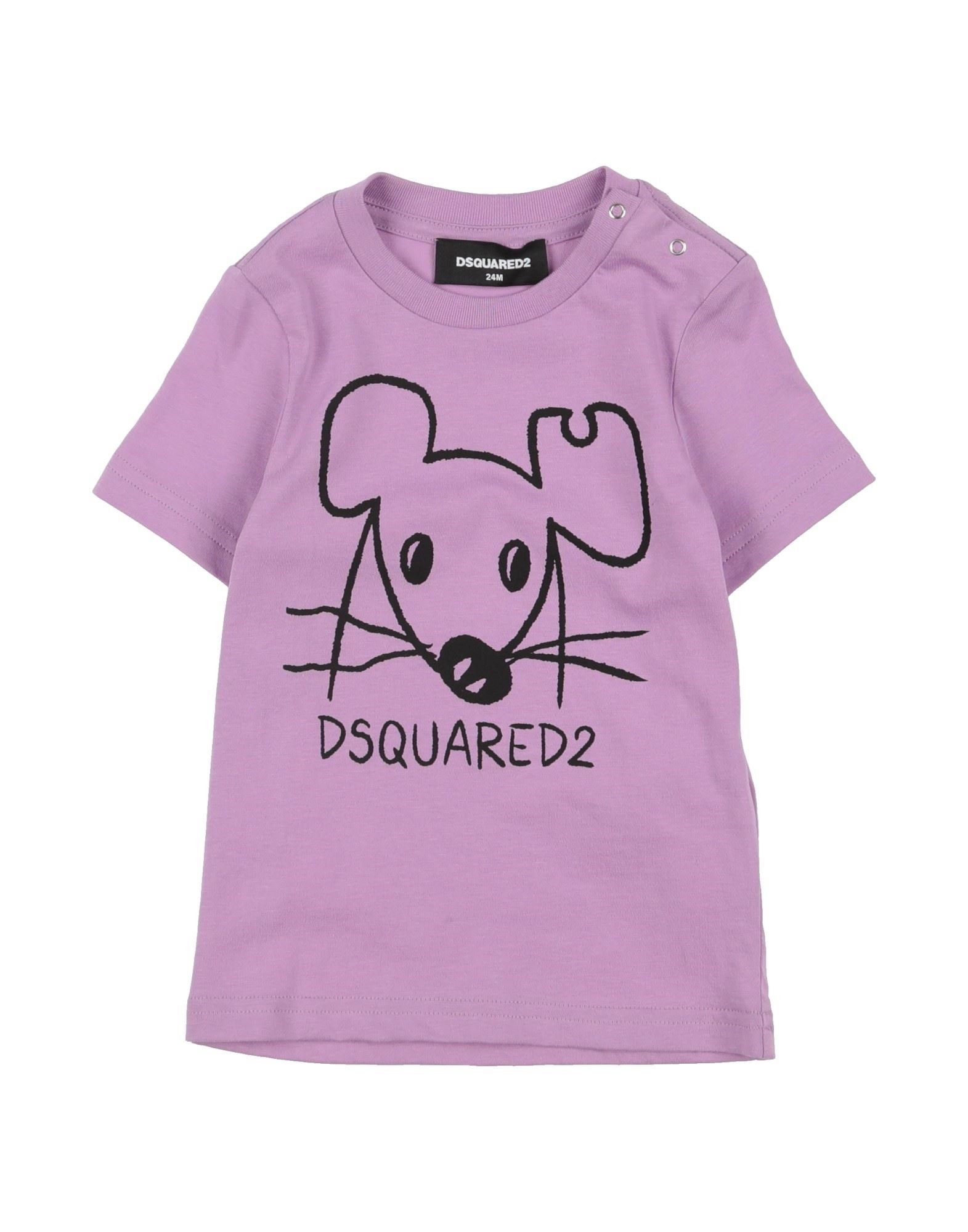 DSQUARED2 T-shirts Kinder Flieder von DSQUARED2