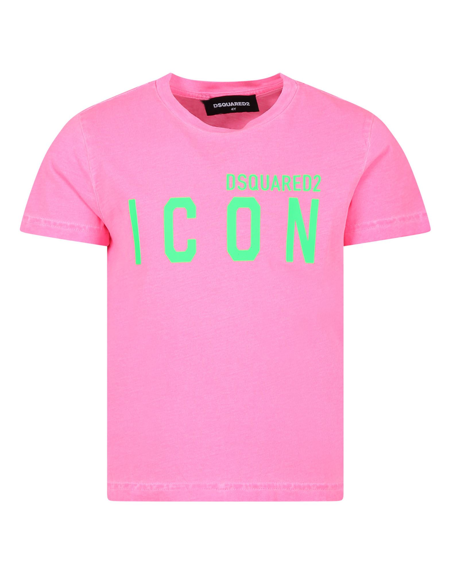 DSQUARED2 T-shirts Kinder Fuchsia von DSQUARED2