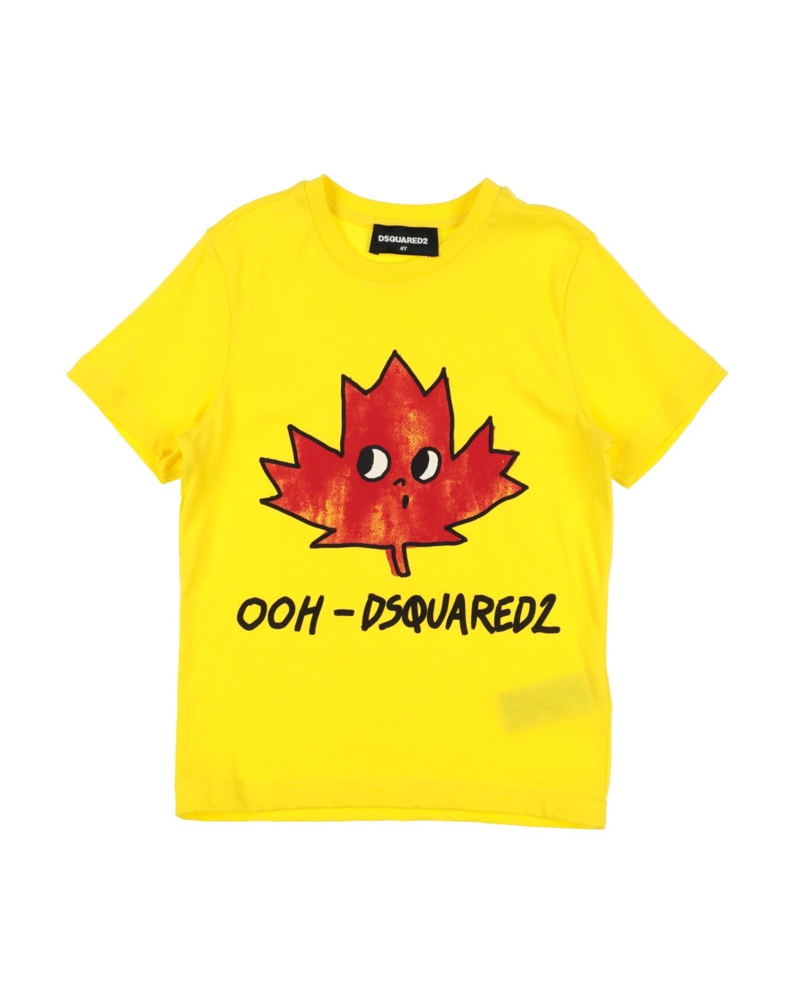 DSQUARED2 T-shirts Kinder Gelb DSQUARED2 T-shirts Kinder Gelb von DSQUARED2