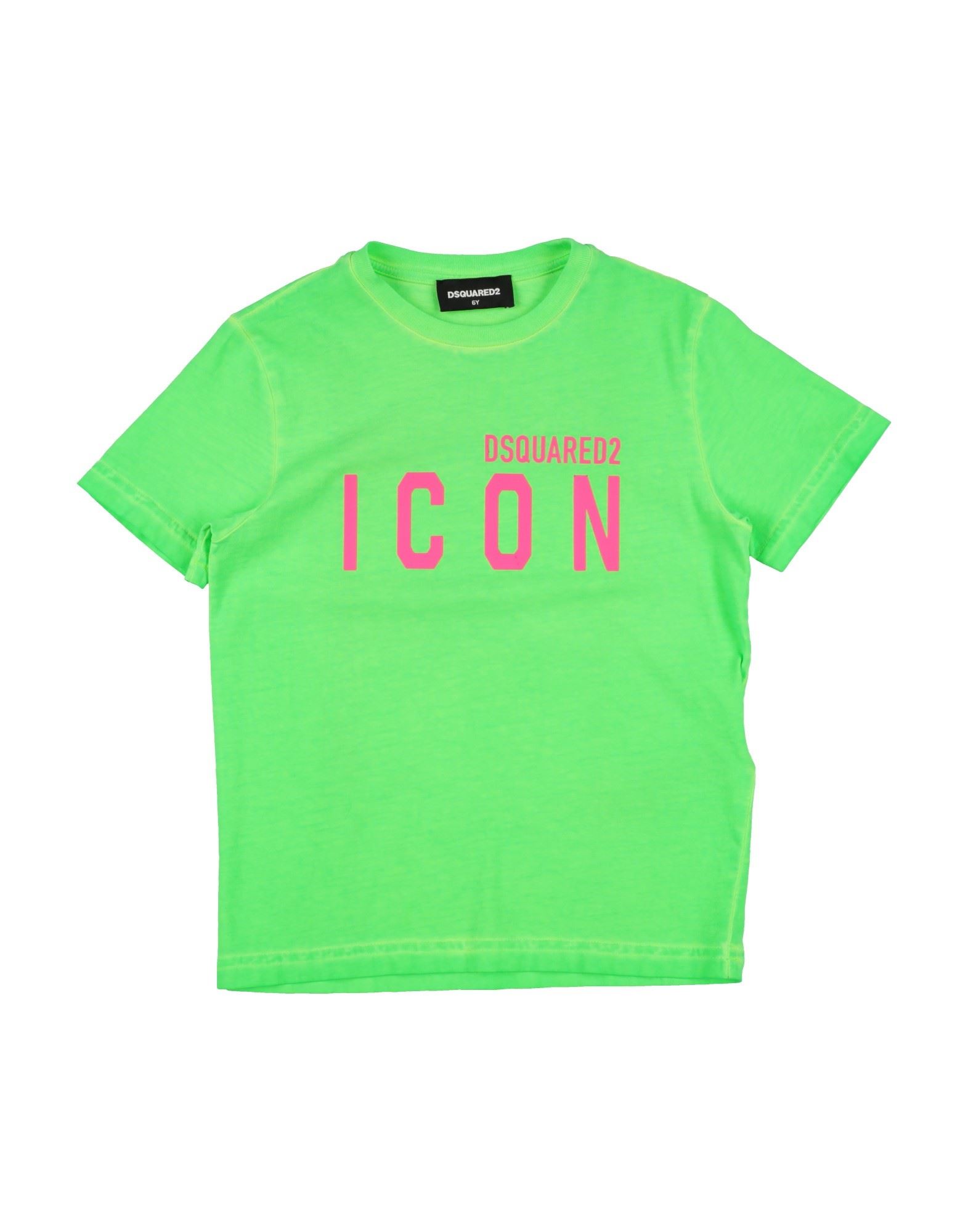 DSQUARED2 T-shirts Kinder Limettengrün von DSQUARED2