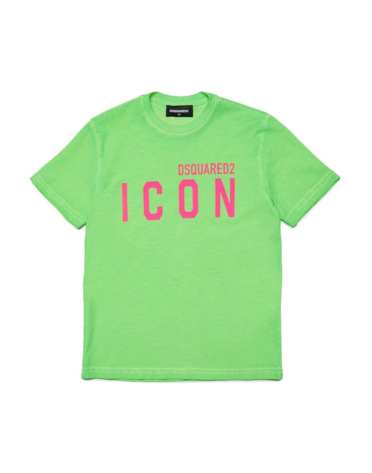 DSQUARED2 T-shirts Kinder Neongrün von DSQUARED2