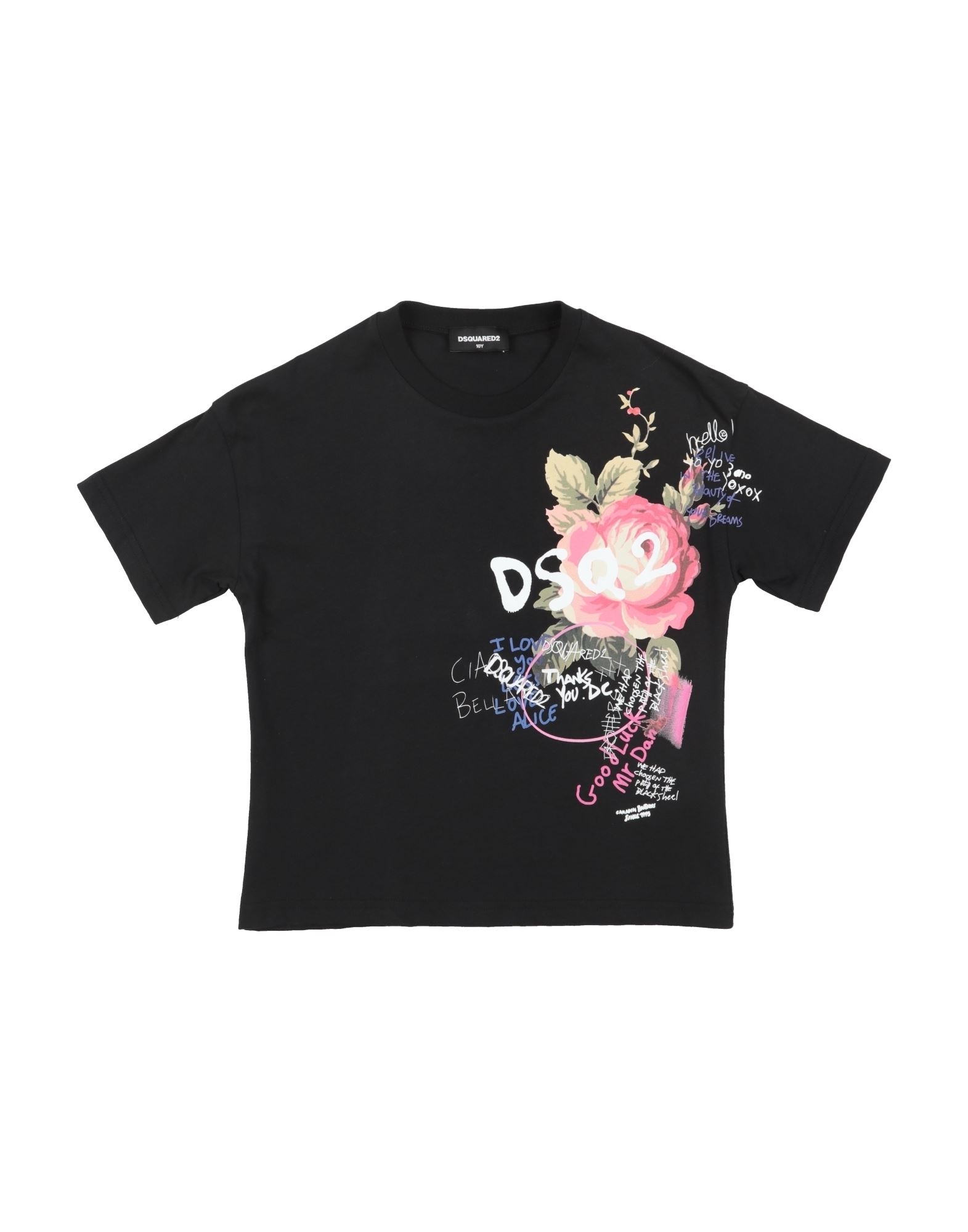 DSQUARED2 T-shirts Kinder Schwarz von DSQUARED2