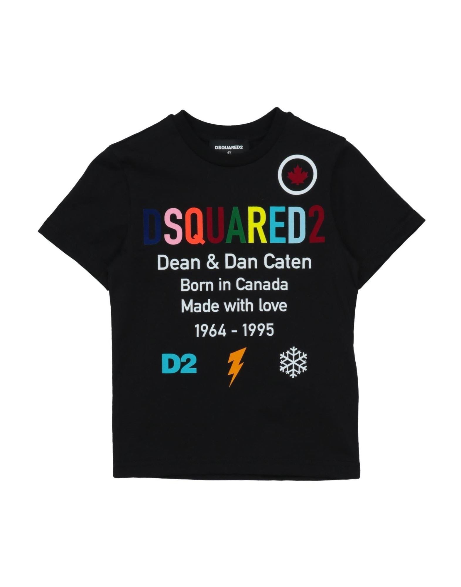 DSQUARED2 T-shirts Kinder Schwarz von DSQUARED2