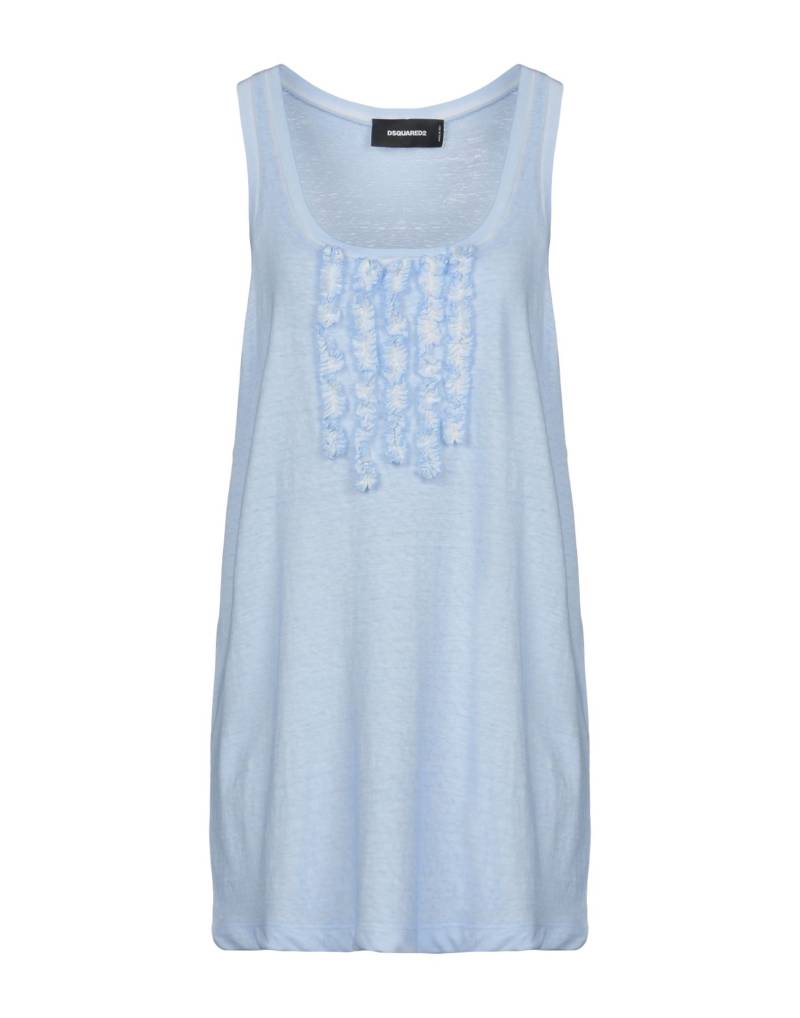DSQUARED2 Tank Top Damen Himmelblau von DSQUARED2