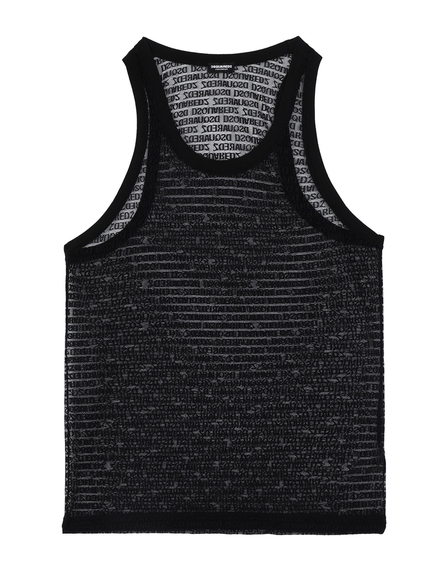 DSQUARED2 Tank Top Herren Schwarz von DSQUARED2