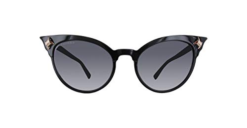 Dsquared DQ0239 DQ0239-01B-Schwarz Cateye Sonnenbrille 53, Schwarz von DSQUARED2