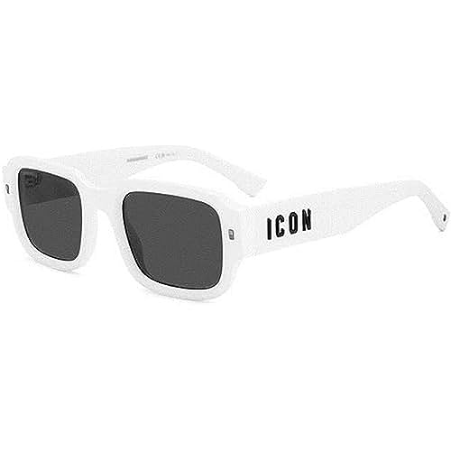 Dsquared Unisex Icon 0009/s Sunglasses, VK6/IR White, 50 von DSQUARED2