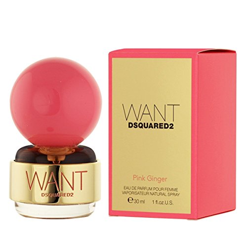 Dsquared2 Want Pink Ginger femme/woman, Eau de Parfum Spray, 30 ml von DSQUARED2