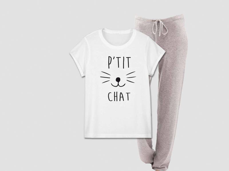 P'tit Chat, Pyjama-Set von DSTNYcompagnie