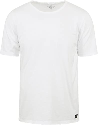 DSTREZZED Mc Queen T-Shirt Melange Weiß - Grösse L - Herren - Bekleidung - von DSTREZZED