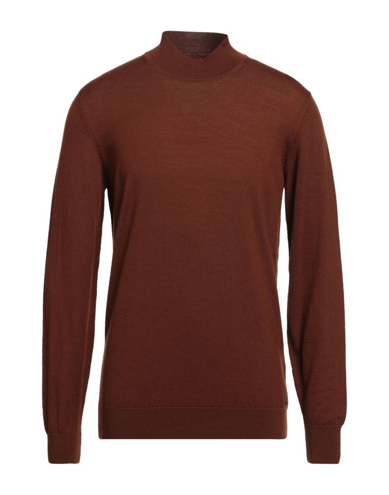 DSTREZZED Rollkragenpullover Herren Braun von DSTREZZED