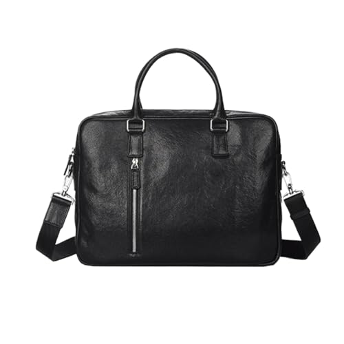 DSYZVEIW Aktentaschen aus echtem Leder Laptoptaschen Tragetaschen Herren Messenger Schultertaschen Handtaschen von DSYZVEIW