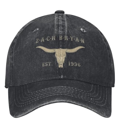 DTDSWNCD Impresionante ZB Zach Bryan Bullhead AMCn Heartbreak Tour Gorras de béisbol Música Country Casual Something In The Orange Sun Cap Ajustable Fresco von DTDSWNCD