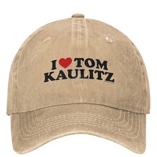 DTDSWNCD Klassische Baseballmütze I Love Tom KAULITZ Design, Cool Y2K Trucker Hut für Men und Women, Outdoor Sport Baseball Cap, tolles Geburtstagsgeschenk von DTDSWNCD