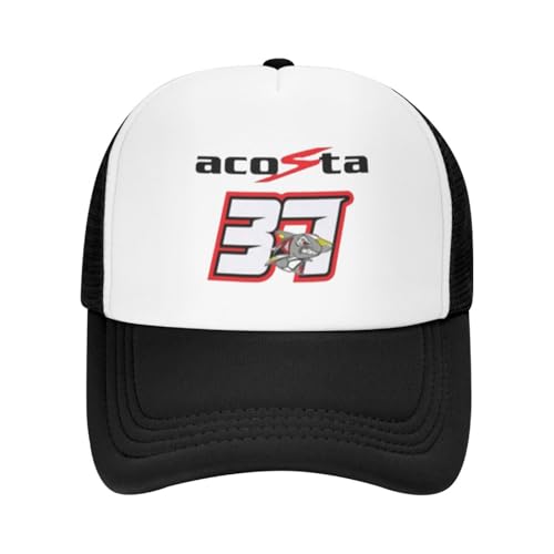 Klassische Glückszahl #37 Pedro Acosta Motorradrennen Camping Baseballmützen für Frauen - Strandhut für Männer, Hip Hop Hut, groß von DTDSWNCD