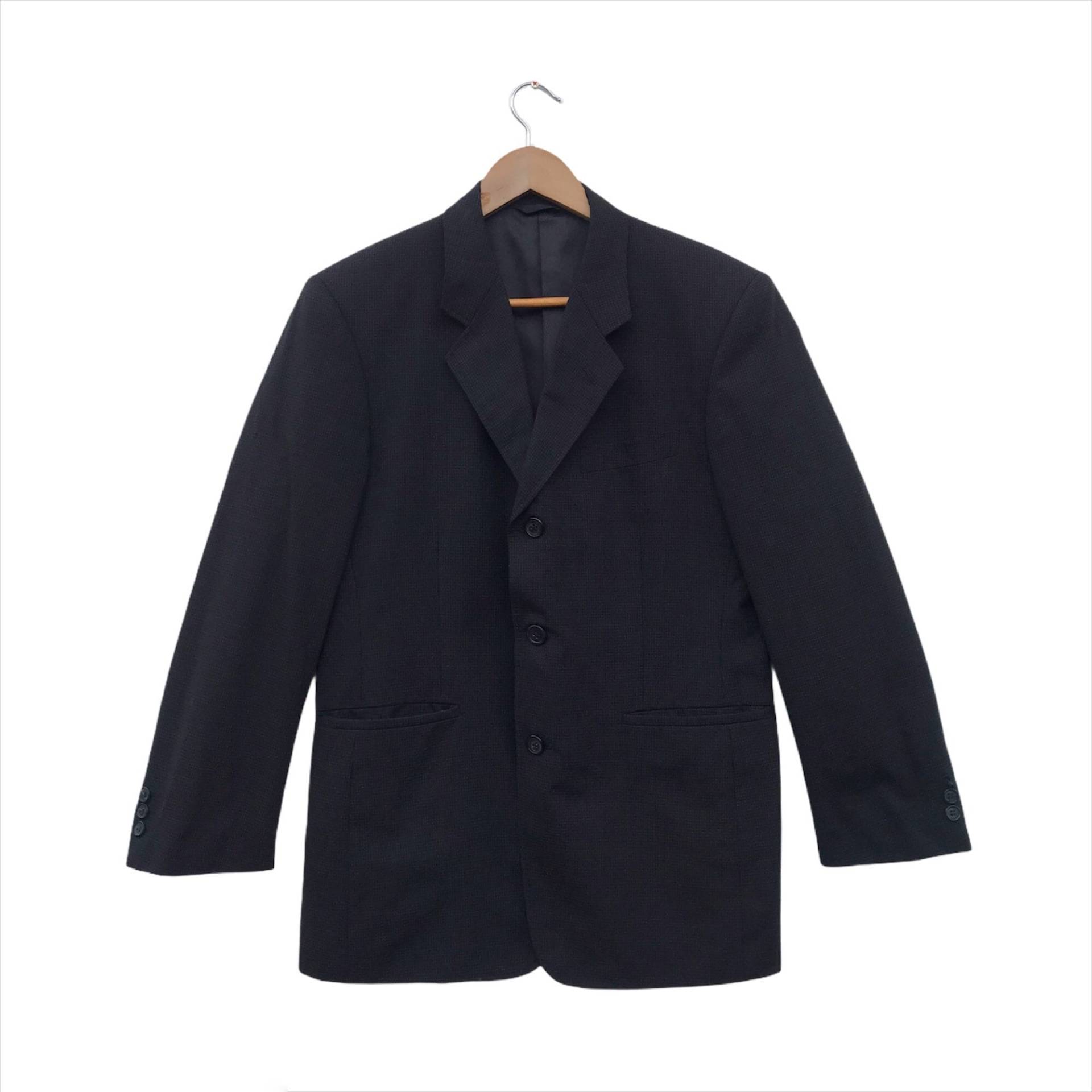 Selten Yohji Yamamoto Homme Blazer Against All Risk Jacke Hergestellt in Japan von DTHREESTORE