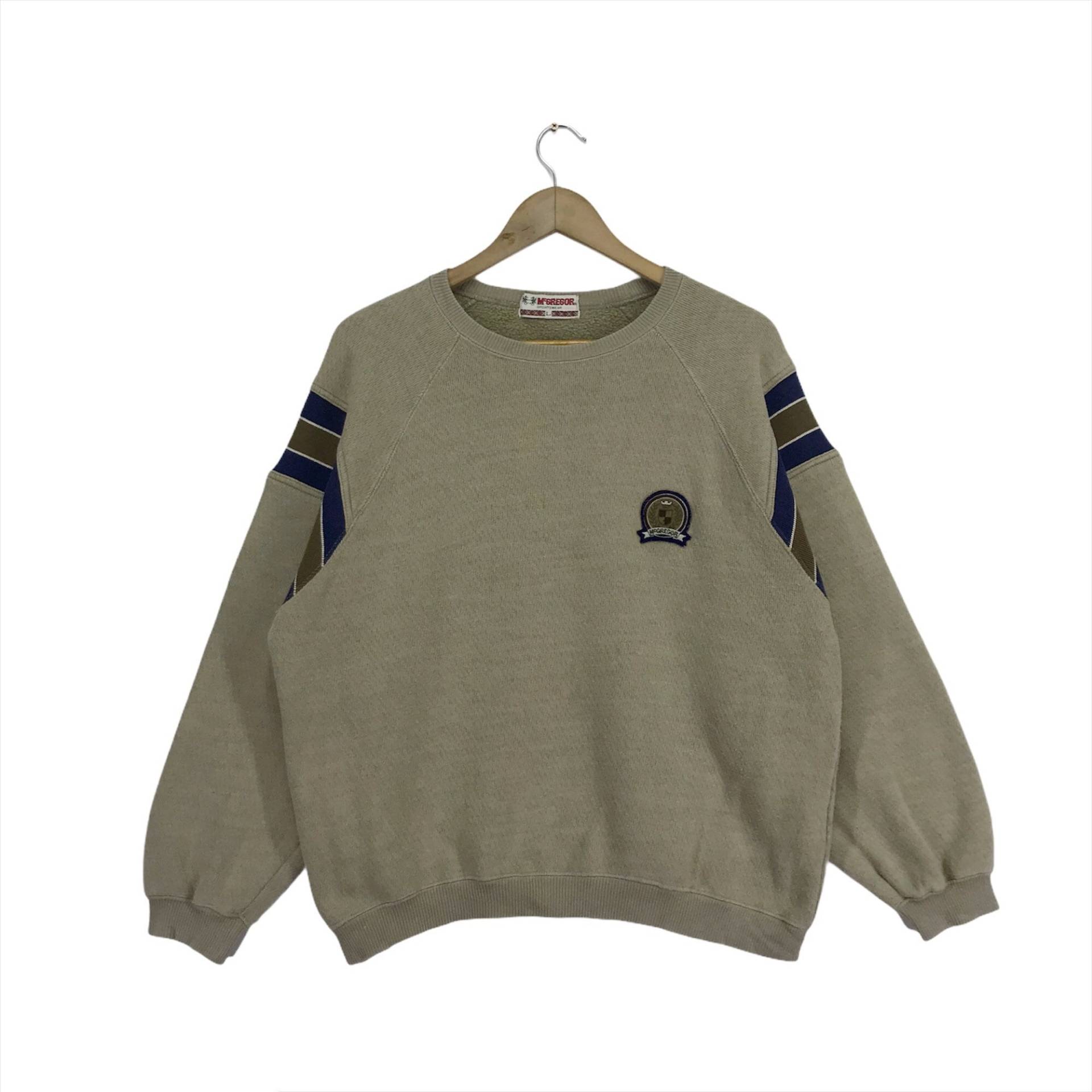 Vintage Mcgregor Sweatshirt Big Logo Pullover Spellout Großformat von DTHREESTORE