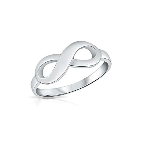 DTPsilver® 925 Sterling Silber Ring - Unendlicher Liebesknoten von DTPsilver