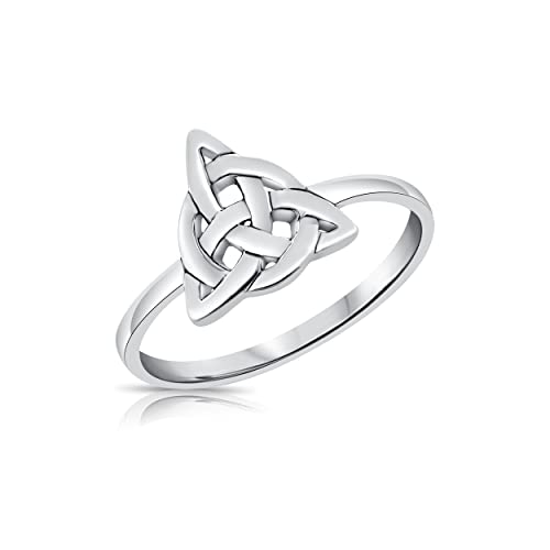 DTPsilver® 925 Sterling Silber Ring - keltischer Knoten - Triquetra - Keltische Kollektion - Dreieck von DTPsilver