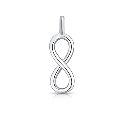 DTPsilver® 925 Sterling Silber Unendlichkeits/Infinity Anhänger von DTPsilver