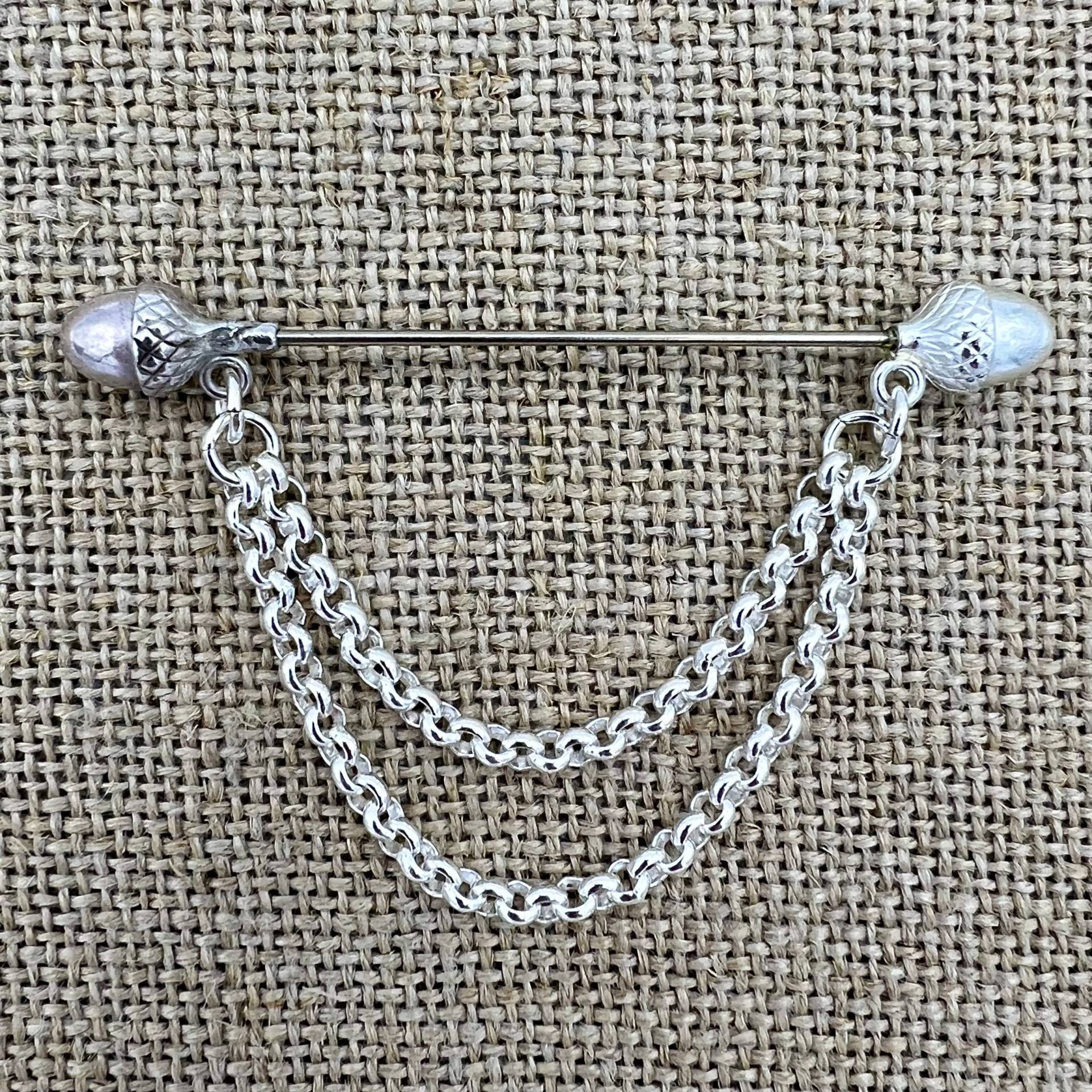 Kurze Tuchnadel - Trachtennadel Eichelnadel Schürzennadel- Trachtenverein von DTrachtenschmuckM