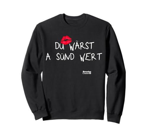 DU WÄRST A SÜND WERT X Wiesn Tracht Dirndl Liebe Oktoberfest Sweatshirt DU WÄRST A SÜND WERT X Wiesn Tracht Dirndl Liebe Oktoberfest Sweatshirt von DU WÄRST A SÜND WERT - Bavarian Couture Okoberfest