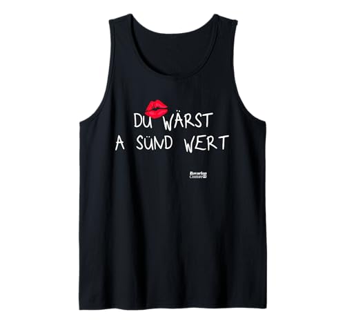 DU WÄRST A SÜND WERT X Wiesn Tracht Dirndl Liebe Oktoberfest Tank Top DU WÄRST A SÜND WERT X Wiesn Tracht Dirndl Liebe Oktoberfest Tank Top von DU WÄRST A SÜND WERT - Bavarian Couture Okoberfest